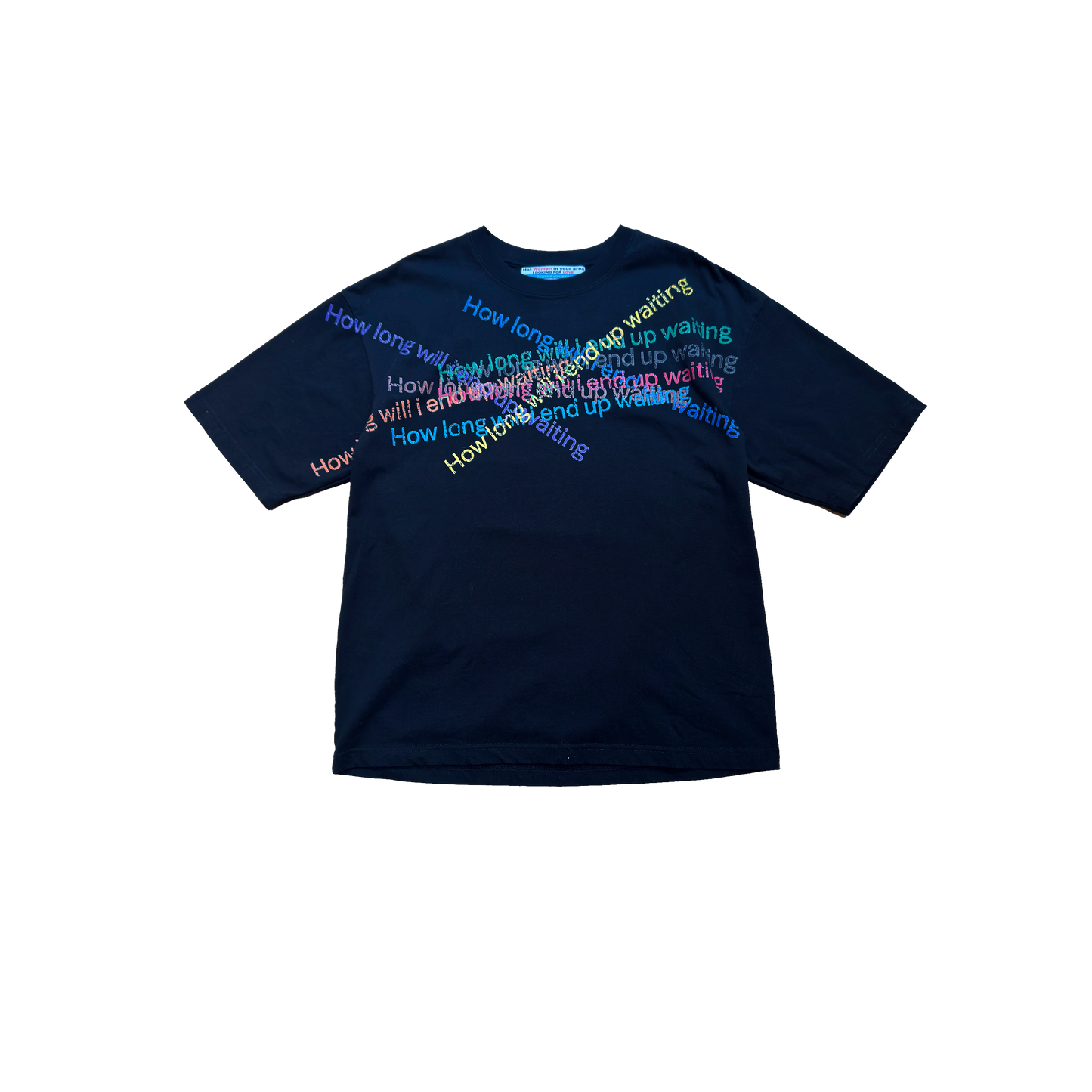 "How Long" Tee Black