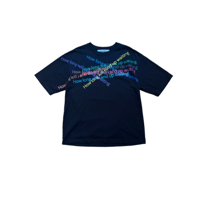 "How Long" Tee Black